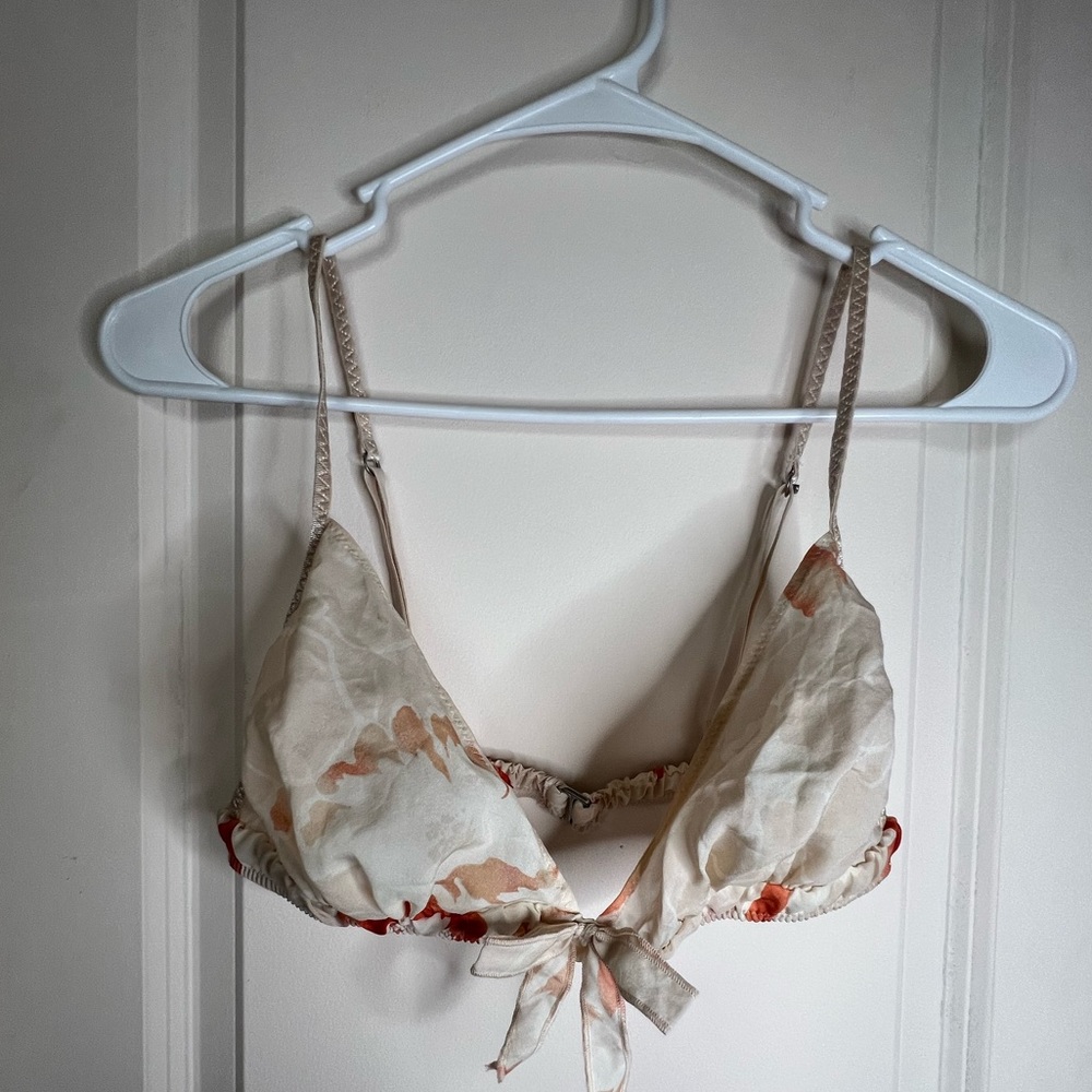 Victoria’s Secret floral bralette sheer Medium